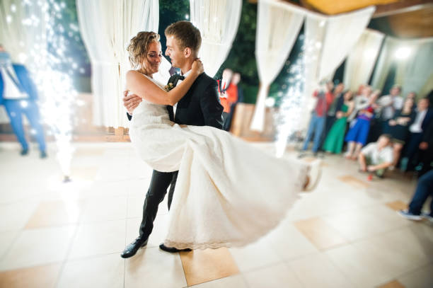 Wedding reception DJ atmosphere
